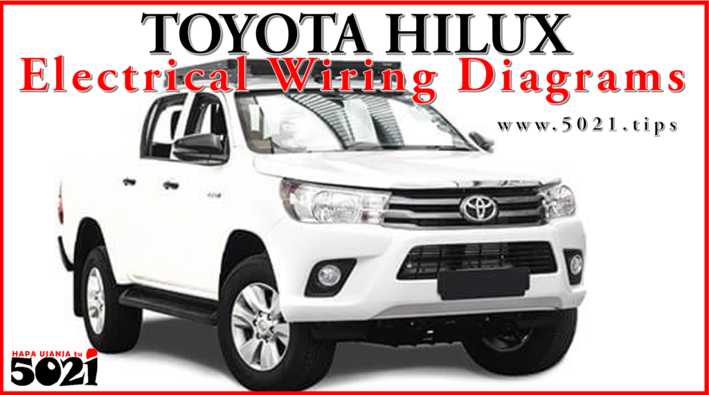 Toyota Hilux Wiring Diagrams Car Electrical Wiring Di - vrogue.co